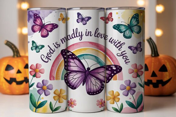 Butterfly Faith Tumbler Wrap Design Review