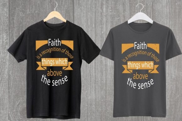 Faith is a Recognition POD Shirt Design Review