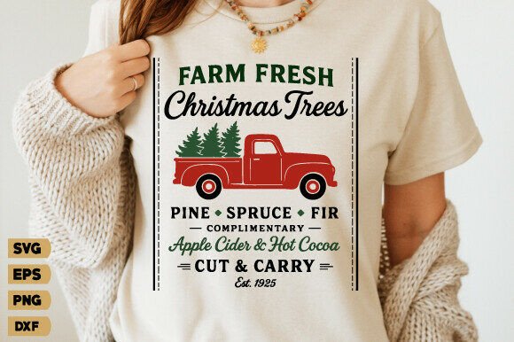 Farm Fresh Christmas Trees Pine SVG Review for Real Projects