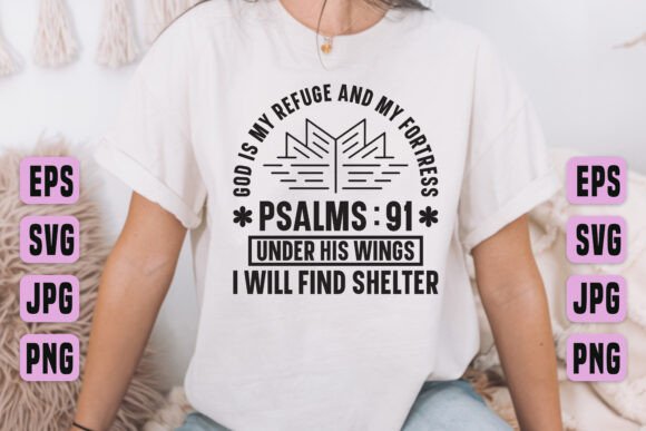 God Is My Refuge Psalms 91 Embroidery Design Review