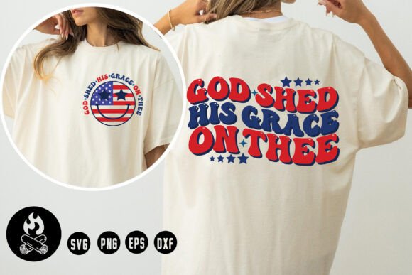 God Shed His Grace on Thee SVG for Embroidery Projects