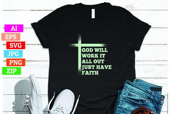 God Will Work It All Out Just Have Faith Embroidery Design Review