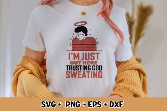 Humorous Christian Design T-Shirts, SVG