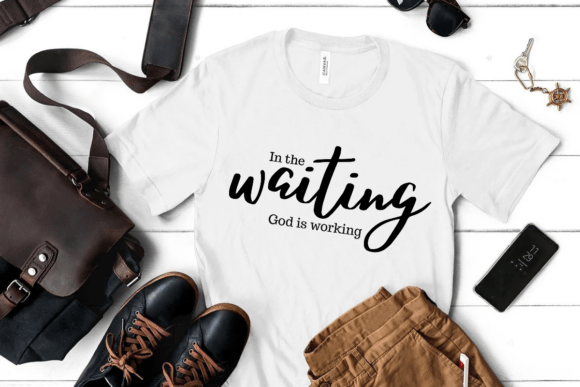 In the Waiting God Is Working Embroidery Design Review