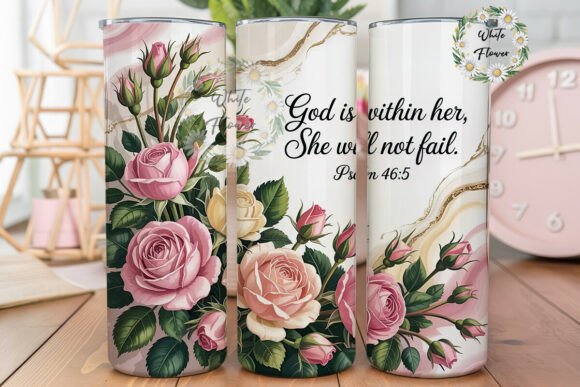 Pink Roses Faith 20oz Tumbler Wrap Review for Real Projects