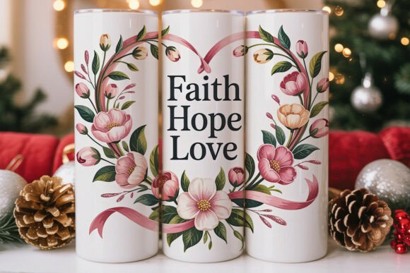 Reviewing Faith Hope Love Tumbler Wrap for Real Embroidery Projects