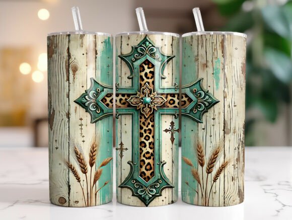 Turquoise Cross Faith Tumbler Wrap Review