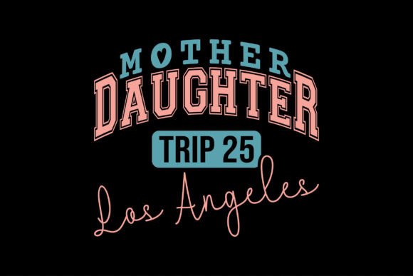 Warning Mother Daughter Trip SVG, Mother Review: A Bold Statement for Embroidery Projects