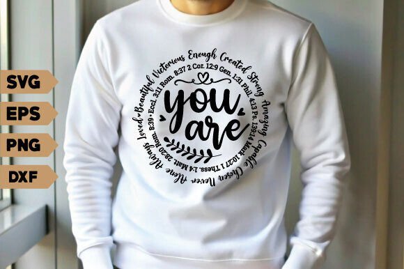 You Are Inspiration SVG Bible Verse Review